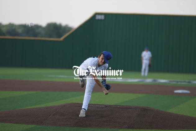 FOX Navasota Ace Jaden Fox dealt seven strong innings against the Needville Bluejays April 26, at Boenker Field. Fox struck out eight, allowed only one earned run and walked one in the 2-1 loss. Article Image Alt Text