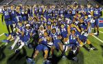 Navasota clinched a 4A Division 2 Area Championship with a thrilling, 56-45, win over the Lindale Eagles at Midway ISD's Panther Stadium, Nov. 22. Examiner photo by Matthew Ybarra