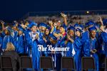 Examiner photo by Celeste Anguiano. The stars of Navasota High School will continue chasing their dreams at new levels. Navasota seniors were celebrated at Rattler Stadium, Friday, May 23, during the annual commencement ceremonies. 